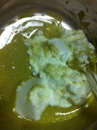 6寸抹茶戚风蛋糕