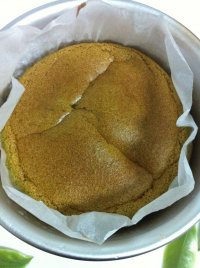 6寸抹茶戚风蛋糕