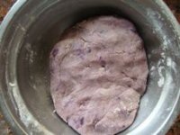 心形紫薯饼干
