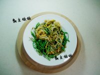 蚝油银芽韭菜炒豆皮