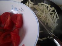 西红柿炒茄子