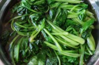 凉拌菠菜