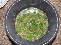 菜心腊味饭