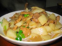 山药肉片
