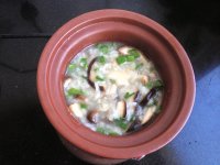 香菇葱花粥