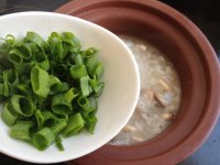 香菇葱花粥