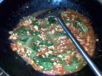 西红柿生菜炒粉干