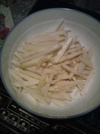 胡萝卜炒土豆