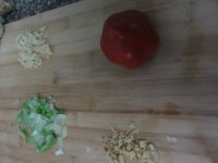 西红柿土豆炖猴头菇