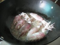 豉油干炒小鱿鱼