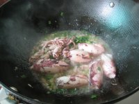 豉油干炒小鱿鱼