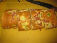 火腿肉松蛋糕卷