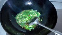 韭菜豆腐