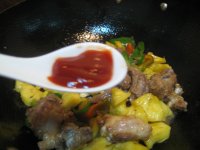 茄汁菠萝烧排骨