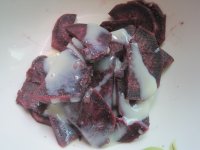 四叶花紫薯南瓜饼