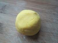 四叶花紫薯南瓜饼