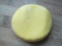 四叶花紫薯南瓜饼