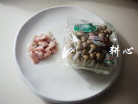 蟹味菇板筋肉汤