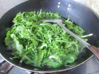 红油荠菜肉沫馄饨