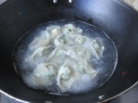 红油荠菜肉沫馄饨