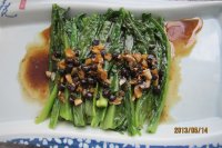 豆豉油麦菜