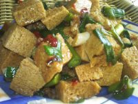 鱼香冻豆腐