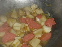 杏鲍菇炒火腿