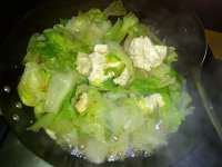 生菜炖豆腐