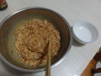 多汁的圆葱猪肉水饺