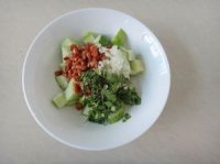 水豆豉拌黄瓜