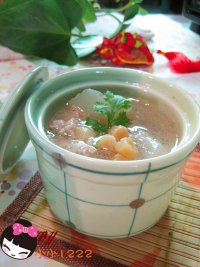 肉末元贝冬瓜汤