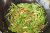 尖椒炒榨菜丝
