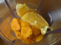 香橙芒果泥