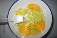 蒜黄煎鸡蛋