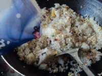 芦笋腊肠蛋炒饭