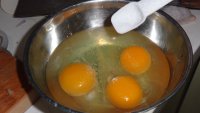 银鱼煎鸡蛋