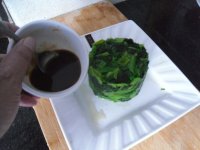 芝麻菠菜墩