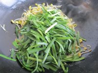 蚝油韭菜炒黄豆芽
