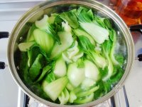 油菜炒肉丝