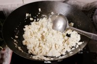 韭菜炖豆腐