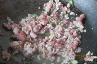 黄瓜炒肉末