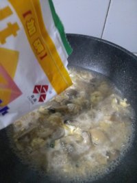 平菇油菜浓汤