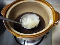 红豆沙雪蛤糖水