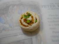 香葱肉松面包