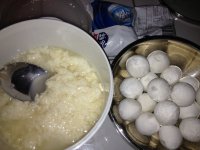 醪糟牛奶汤圆
