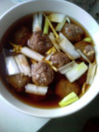 蒸碗牛肉丸
