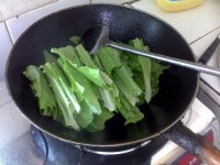 清炒油麦菜