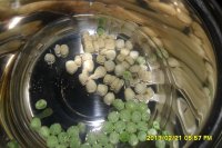 西葫芦炒香菇面
