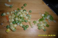 西葫芦炒香菇面