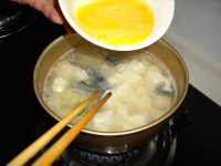 皮蛋豆腐蛋花羹